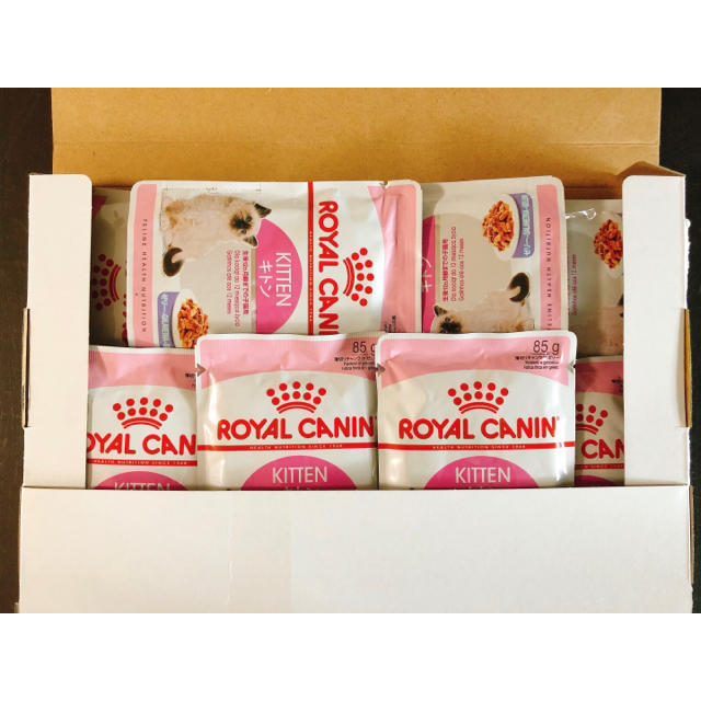 ROYAL CANIN(ロイヤルカナン)のロイヤルカナン  子猫 ウェット キトン ゼリー 11袋 その他のペット用品(ペットフード)の商品写真