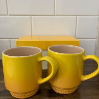 ルクルーゼ(LE CREUSET)のルクルーゼ　マグカップ　スタッキング(食器)