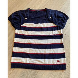 バーバリー(BURBERRY)のBurberry バーバリー　ボーダートップス(Tシャツ(半袖/袖なし))