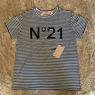 【新品】N°21 ロンT ボーダーカットソー