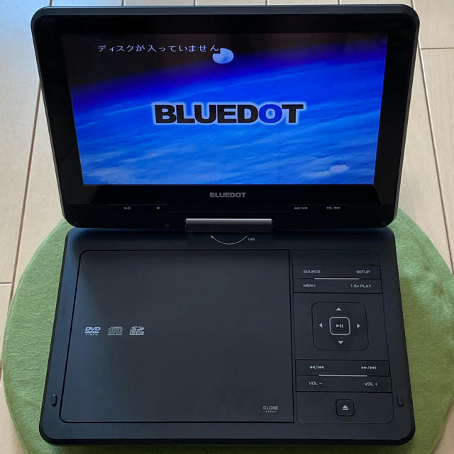 DVDプレイヤー　BLUEDOT BDP-1030K スマホ/家電/カメラのテレビ/映像機器(DVDプレーヤー)の商品写真