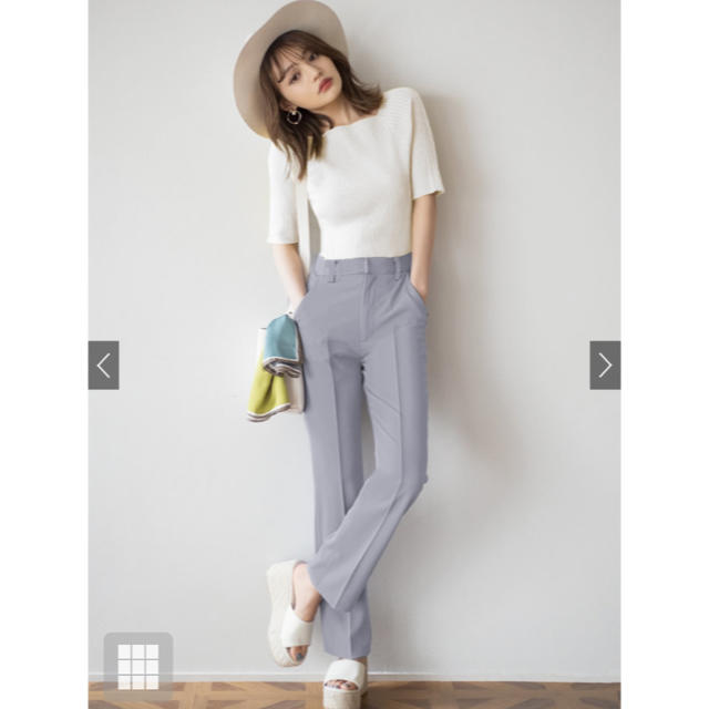 GRL - センタープレスフレアパンツ[gm285 予約商品 値下げ!の GRL - センタープレスフレアパンツ[gm285 予約商品 値下げ!の