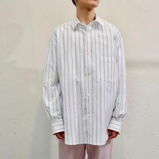 サンシー(SUNSEA)のURU OVERSIZED STRIPE SHIRTS 1(シャツ)