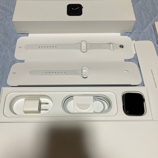 アップルウォッチ(Apple Watch)のApple Watch Series 5 GPSモデル 44mm(付属品完備)(腕時計(デジタル))