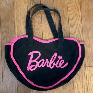 バービー(Barbie)のバービー　Barbie トートバック　ハート　お弁当入れ(トートバッグ)