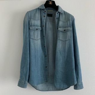 サンローラン(Saint Laurent)の最終価格💋SAINT LAURENTデニムシャツ(シャツ/ブラウス(長袖/七分))