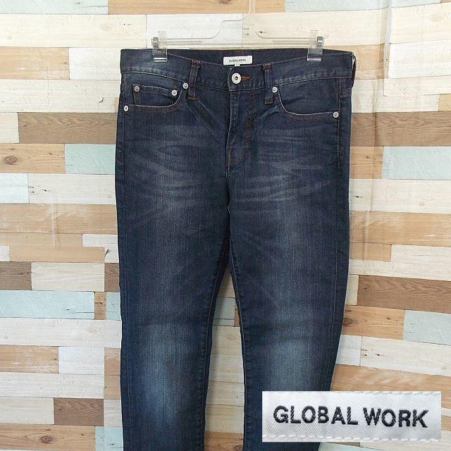 GLOBAL WORK(グローバルワーク)の【GLOBAL WORK】 美品 グローバルワーク ブルーデニム ジーンズ S メンズのパンツ(デニム/ジーンズ)の商品写真