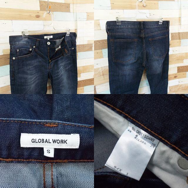 GLOBAL WORK(グローバルワーク)の【GLOBAL WORK】 美品 グローバルワーク ブルーデニム ジーンズ S メンズのパンツ(デニム/ジーンズ)の商品写真