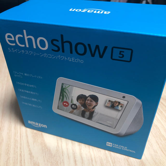 ECHO(エコー)のアマゾン echo show 5 新品、未使用 スマホ/家電/カメラのテレビ/映像機器(その他)の商品写真