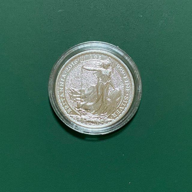イギリス ブリタニア銀貨(2016年)　-1オンス銀貨-