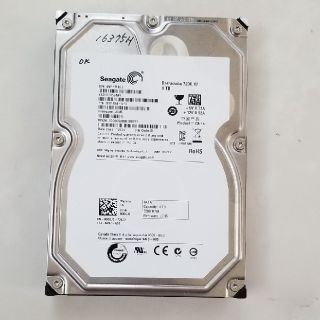 シーゲート製　3.5インチ内蔵HDD 1TB ST31000524AS ➁(PCパーツ)