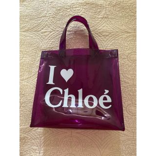 クロエ(Chloe)のSALE⭐︎ Chloe juice 限定ビニールバッグ(トートバッグ)