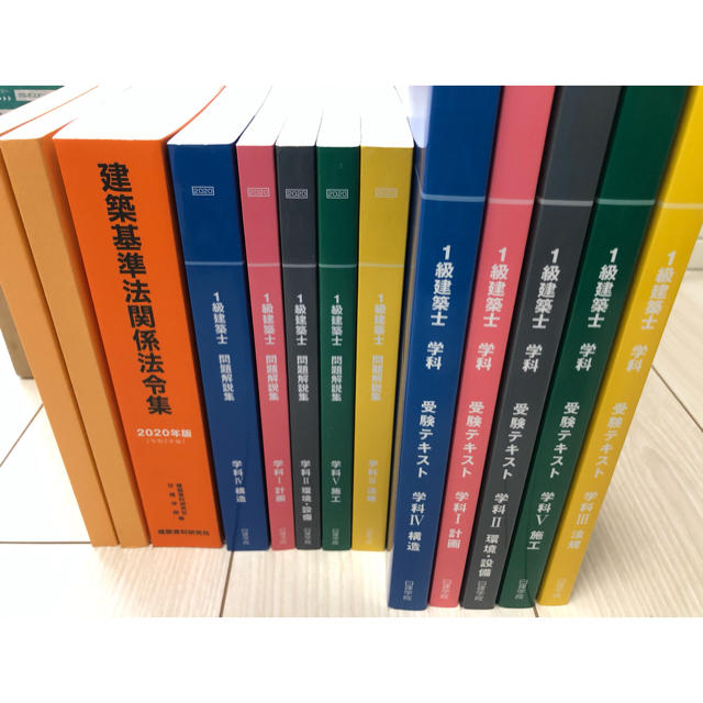 2020年度版一級建築士テキスト問題集セット - 資格/検定