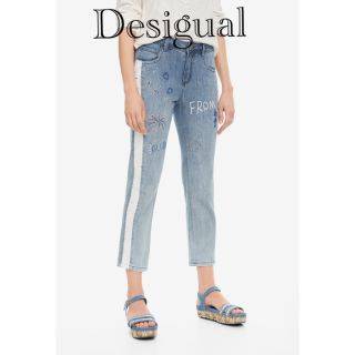 デシグアル(DESIGUAL)の新品✨タグ付き♪ ブルー系　ジーンズ　デシグアル27、28、32インチ大特価‼️(デニム/ジーンズ)