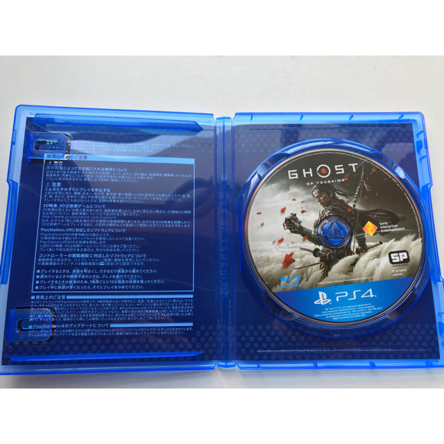PlayStation4(プレイステーション4)のPS4 ゴーストオブツシマ 美品 エンタメ/ホビーのゲームソフト/ゲーム機本体(家庭用ゲームソフト)の商品写真