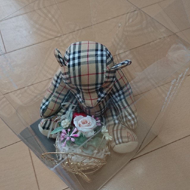 BURBERRY(バーバリー)のテディベア エンタメ/ホビーのおもちゃ/ぬいぐるみ(ぬいぐるみ)の商品写真