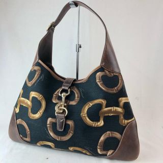 グッチ(Gucci)の☆決算セール☆ グッチ バッグ トートバッグ レディース  エナメル ブラック(トートバッグ)