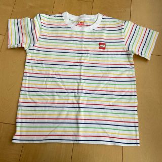 ユニクロ(UNIQLO)のユニクロ　レゴ　ボーダーTシャツ　120(Tシャツ/カットソー)