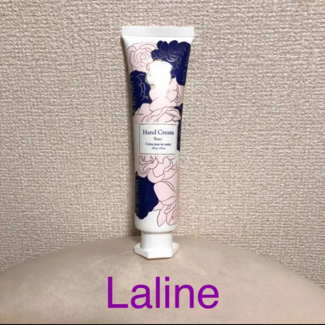 Laline(ラリン)の【未使用】Laline ♡ローズ ハンドクリーム 100g コスメ/美容のボディケア(ハンドクリーム)の商品写真