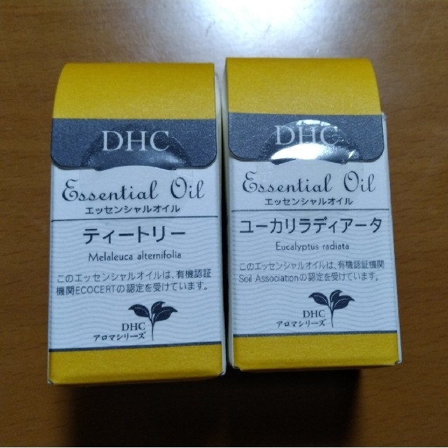 DHC(ディーエイチシー)のDHC オーガニック エッセンシャルオイル セット コスメ/美容のリラクゼーション(エッセンシャルオイル（精油）)の商品写真