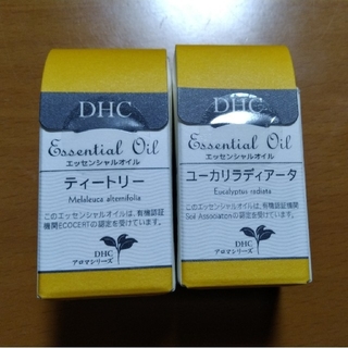 ディーエイチシー(DHC)のDHC オーガニック エッセンシャルオイル セット(エッセンシャルオイル（精油）)