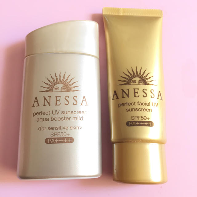 ANESSA(アネッサ)のアネッサ 日焼け止め 2本セット 乳液 美容液 ベビー キッズにも コスメ/美容のボディケア(日焼け止め/サンオイル)の商品写真