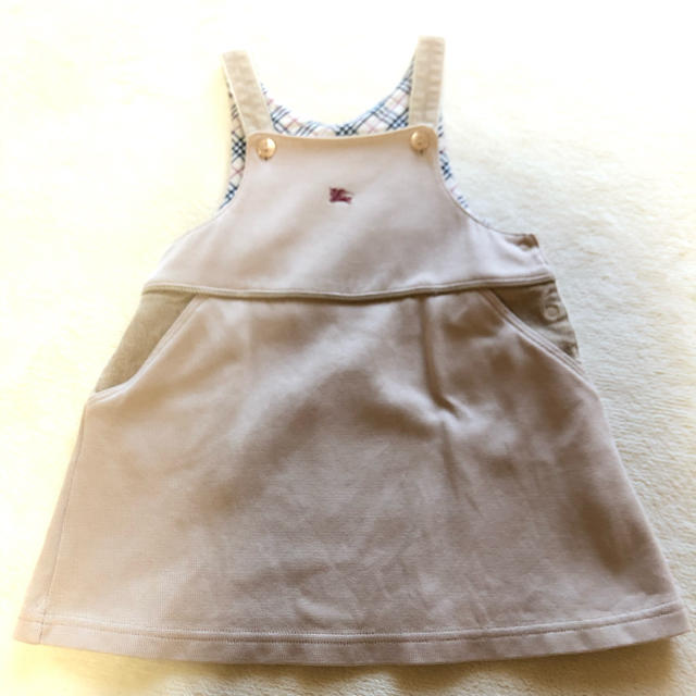 BURBERRY(バーバリー)のバーバリー　ワンピース　ジャンバースカート キッズ/ベビー/マタニティのキッズ服女の子用(90cm~)(ワンピース)の商品写真