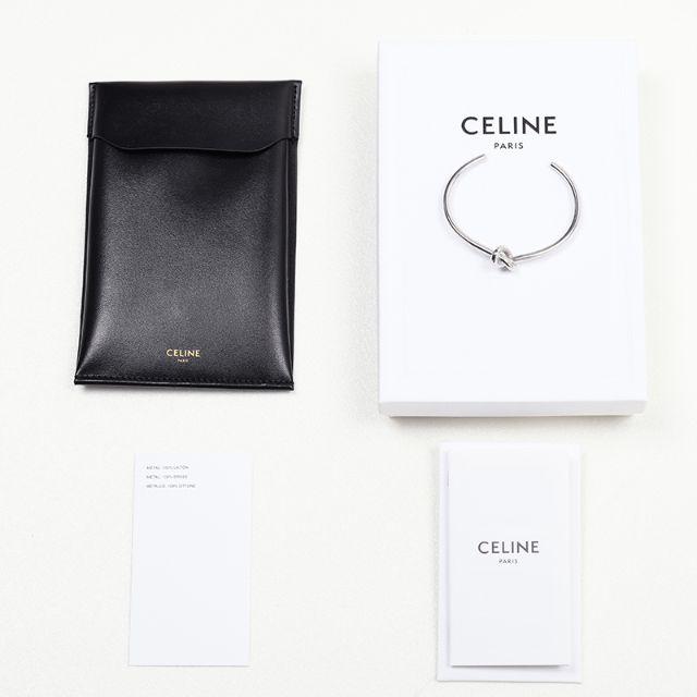 celine(セリーヌ)のCELINE セリーヌ レディース シルバーブレスレット C2 レディースのアクセサリー(ブレスレット/バングル)の商品写真