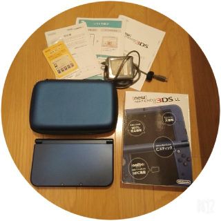 ニンテンドー3DS(ニンテンドー3DS)の値引き再出品●Newニンテンドー3DS LL メタリックブルー ＋ テラリア(携帯用ゲーム機本体)