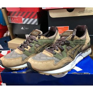 アシックス(asics)のアシックス ゲルライト キックスラボ 別注 27.5 極美品 カモフラ  迷彩(スニーカー)