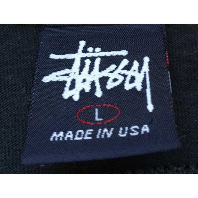 STUSSY(ステューシー)のstussy ステューシー　Tシャツ　Ｌサイズ メンズのトップス(Tシャツ/カットソー(半袖/袖なし))の商品写真