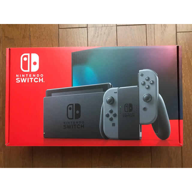 Nintendo Switch ニンテンドースイッチ グレー 本体 新品 未開封 枚数 ...