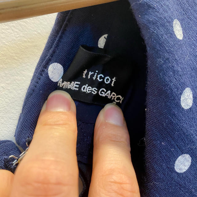 COMME des GARCONS(コムデギャルソン)のtricot コムでギャルソン　ドットブラウス レディースのトップス(シャツ/ブラウス(長袖/七分))の商品写真