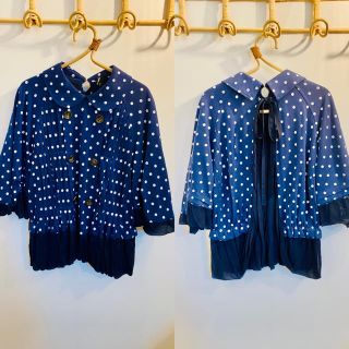 コムデギャルソン(COMME des GARCONS)のtricot コムでギャルソン　ドットブラウス(シャツ/ブラウス(長袖/七分))