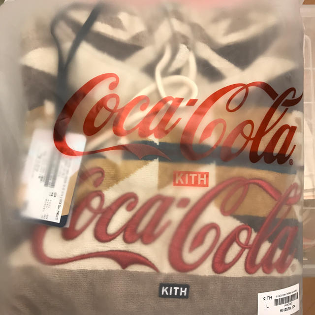 KITH コカコーラコラボパーカー