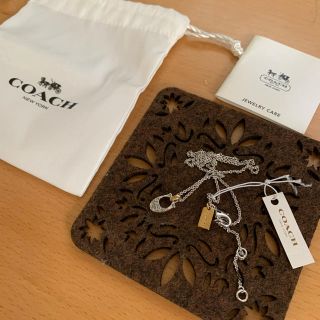 コーチ(COACH)のCOACH タグ付き未使用ネックレス(ネックレス)