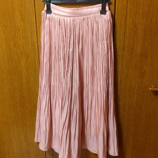 セシルマクビー(CECIL McBEE)の【美品】セシルマクビー サテンスカート(ロングスカート)