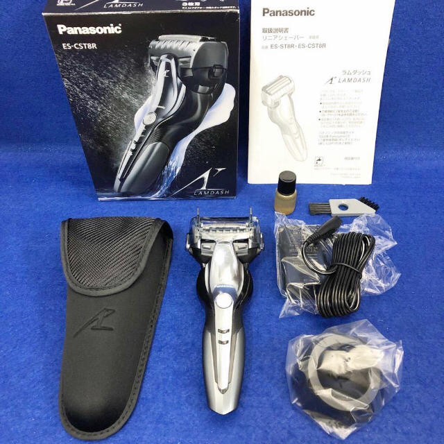 Panasonic - パナソニック ES-CST8R-H ラムダッシュ シェーバー 3枚刃 ...