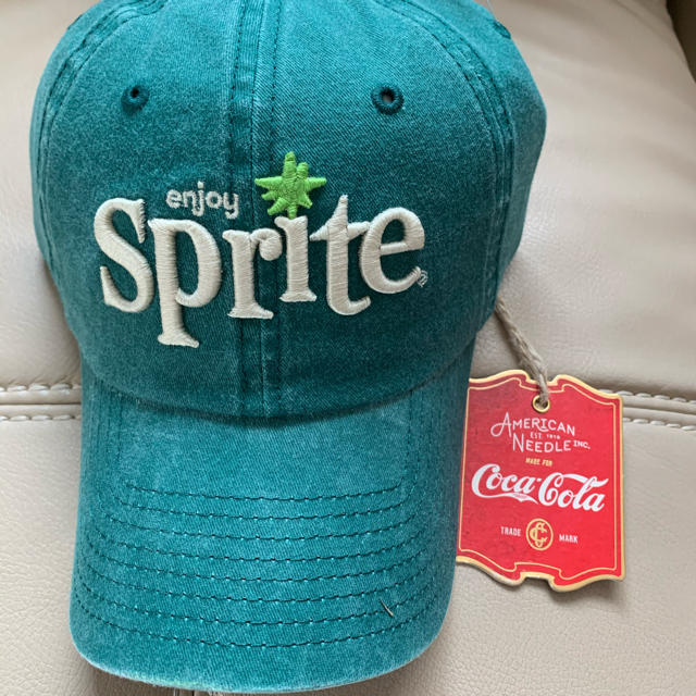 コカ・コーラ(コカコーラ)の新品　スプライト　キャップ 帽子　 55〜59cmくらい グリーン  メンズの帽子(キャップ)の商品写真