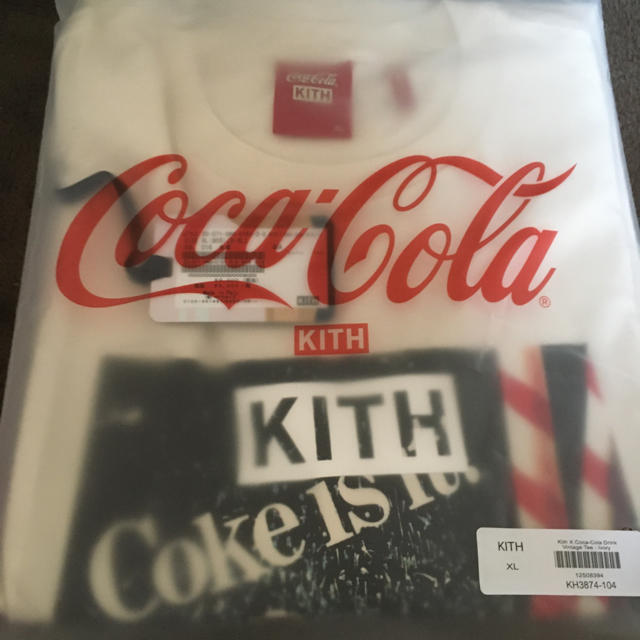コカ・コーラ(コカコーラ)のKITH X COCA-COLA DRINK VINTAGE TEE XL キス メンズのトップス(Tシャツ/カットソー(半袖/袖なし))の商品写真