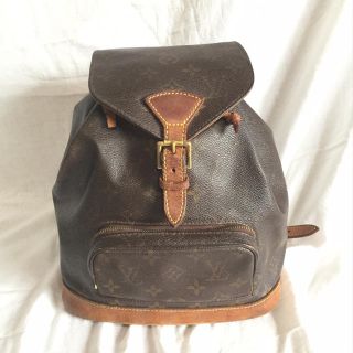 ルイヴィトン(LOUIS VUITTON)の正規品◆モンスリMM◆リュック(リュック/バックパック)