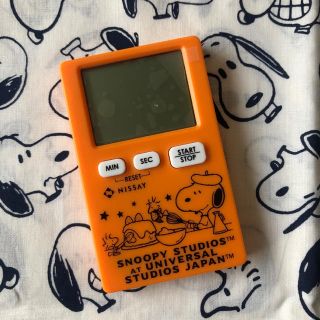 スヌーピー(SNOOPY)のSNOOPY キッチンタイマー【新品】(収納/キッチン雑貨)