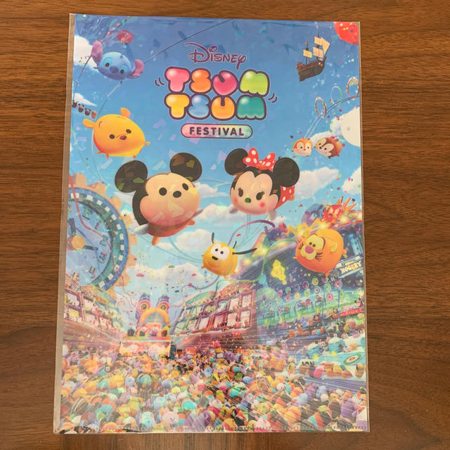 Disney(ディズニー)の【非売品】ツムツムフェスティバル　クリアファイル エンタメ/ホビーのアニメグッズ(クリアファイル)の商品写真