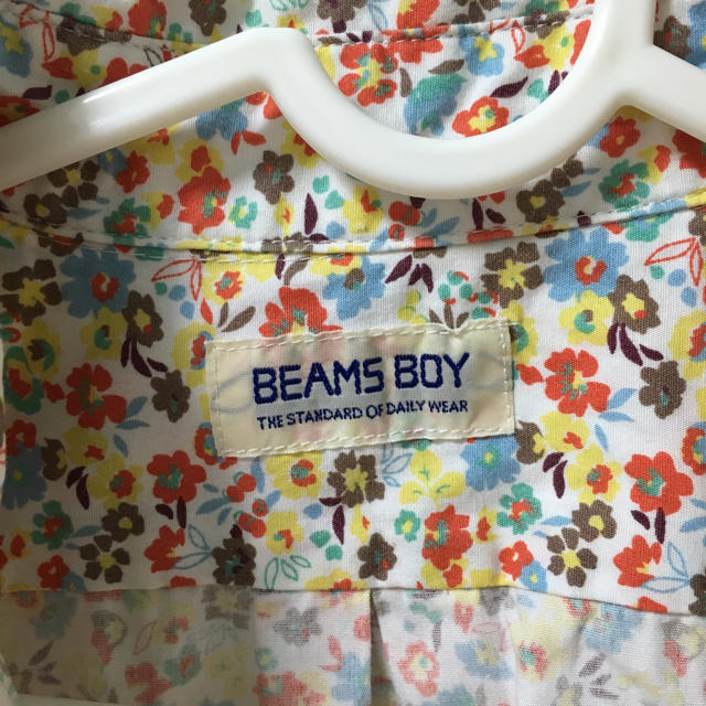 BEAMS BOY(ビームスボーイ)の花柄 ワイシャツ レディースのトップス(シャツ/ブラウス(半袖/袖なし))の商品写真