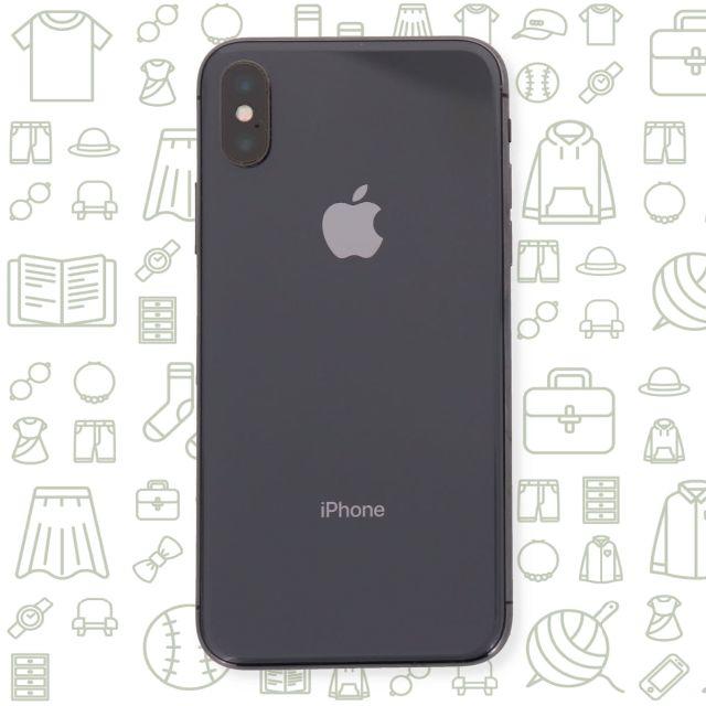 iPhone(アイフォーン)の【B】iPhoneX/256/SIMフリー スマホ/家電/カメラのスマートフォン/携帯電話(スマートフォン本体)の商品写真