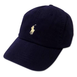 ポロラルフローレン(POLO RALPH LAUREN)の【訳あり】ラルフローレン スモールポニーキャップ ネイビー（大人用）(208)(キャップ)