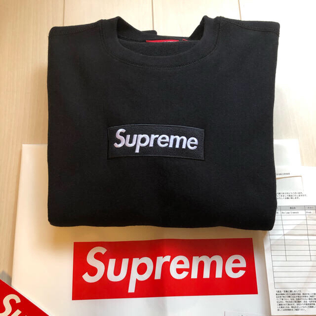 supreme Box Logo Crewneck スウェット 18AW