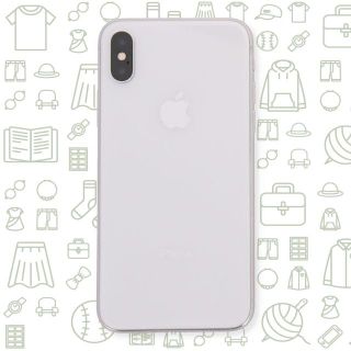 アイフォーン(iPhone)の【C】iPhoneX/64/SIMフリー(スマートフォン本体)