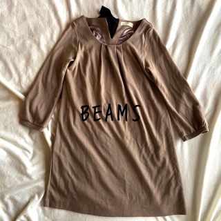 ビームス(BEAMS)の【BEAMS】リボン ワンピース カットソー トップス 10(カットソー(長袖/七分))