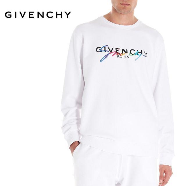 専用 GIVENCHY ロゴ刺繍 スエット トレーナー size L